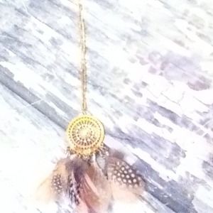 Dream catcher necklace