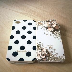 Kate Spade polkadot&flower