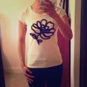 SOLD Ann Taylor Embellished T shirt