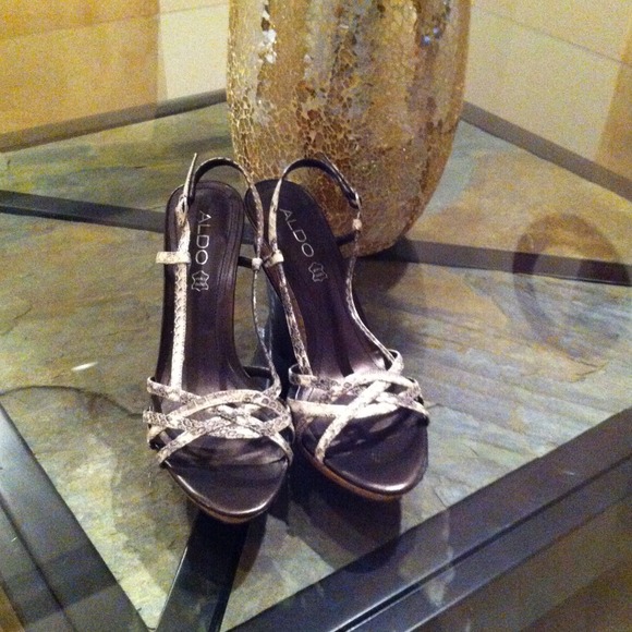 Aldo snake wedges - Picture 2 of 2