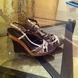 Aldo snake wedges