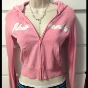Abercrombie varsity sweater - pink
