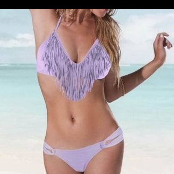 Fringe bathing suit