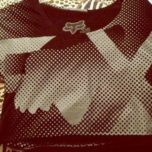 Fox crop top. Size XS