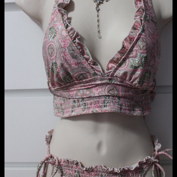 Juicy couture beach royalty swimsuit - size s & l