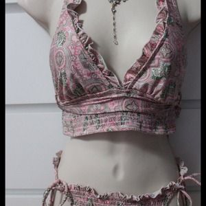 Juicy couture beach royalty swimsuit - size s & l