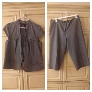 Torrid Capri pant suit