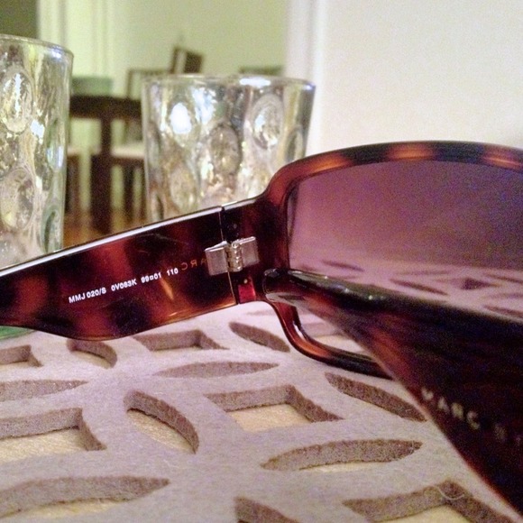 Marc by Marc Jacobs Burgundy Sunglasses - Picture 3 of 3