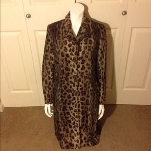 SOLD Long cheetah coat