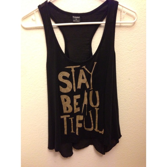 "Stay Beautiful" Tanktop