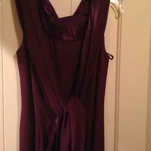 Purple braid maid dress