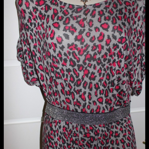 Forever 21 polka dot and glitter top