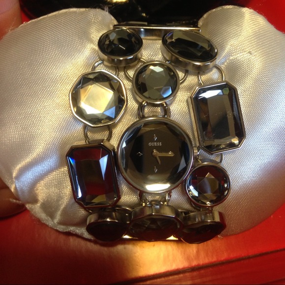 Guess Crystal Cascade Watch SOLD!!!