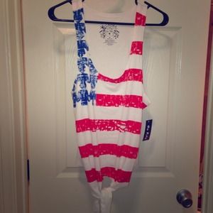 American flag shirt