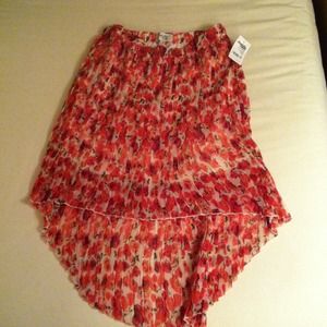 High low skirt