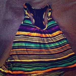 Colorful summer tank