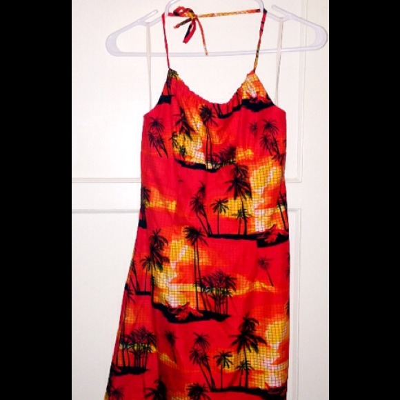 Beach pattern Summer dress - Picture 1 of 1