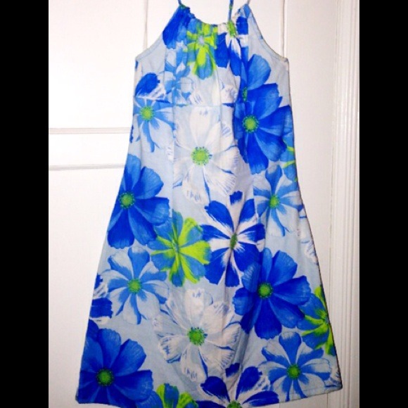 Flower Halter Summer Dress