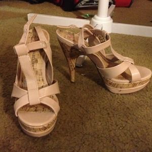 Nude heels