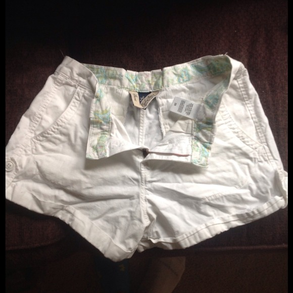 SOLD.  Lucky brand white shorts
