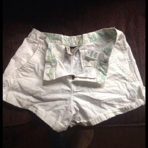 SOLD.  Lucky brand white shorts