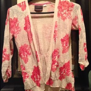 Pocket 3/4 sleeve cardigan