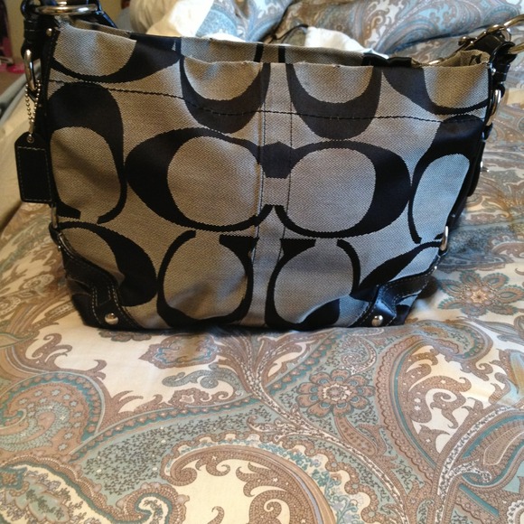 Authentic Coach Signature Black Carly Style 11867