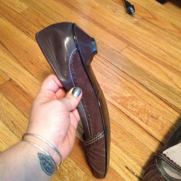 Nine West Shoes Ballet Flats With A Tiny Heel Poshmark