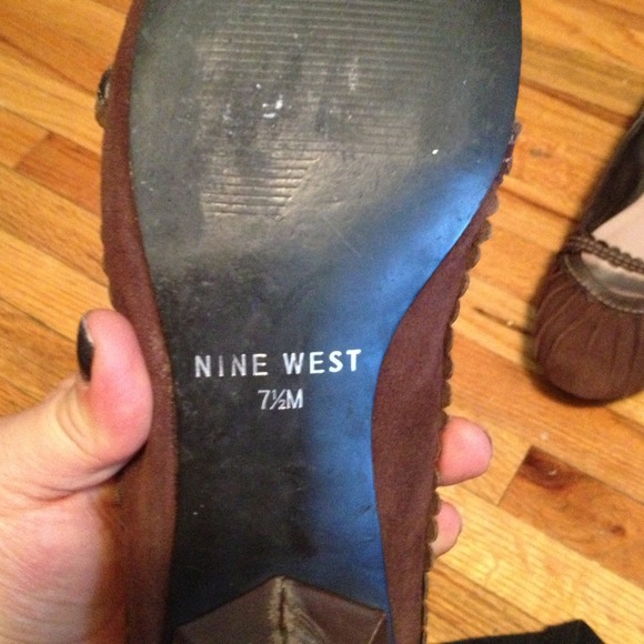 Nine West Shoes Ballet Flats With A Tiny Heel Poshmark