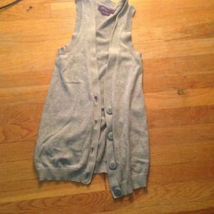 Comfy grey racer back vest