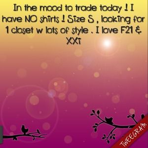 Lets trade ! I got lots of cute stuff