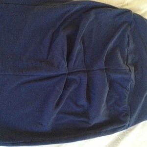 Pleated on the back side skirt.