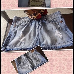 Jean Mini skirt🎉SOLD🎉