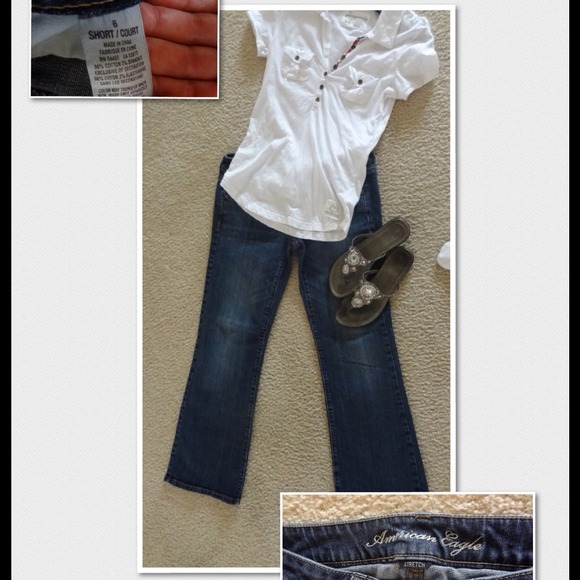 AE Boyfriend Jeans😘SOLD😘 - Picture 1 of 4