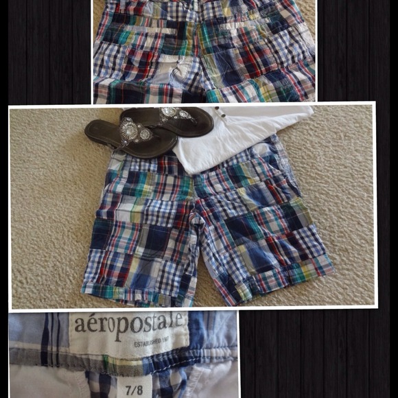Plaid Bermuda Shorts💥SOLD💥 - Picture 1 of 3