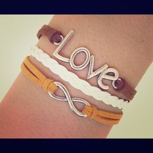 Leather wrap bracelet