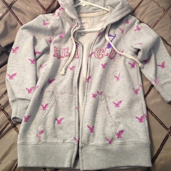 American Eagle 3 quarter length, hoodie. - Picture 1 of 1