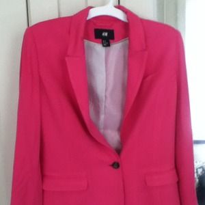 Pink h&m blazer!!
