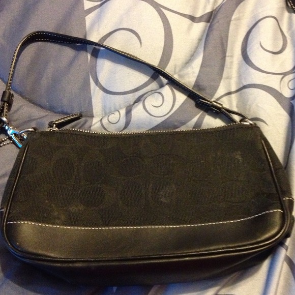Black handbag