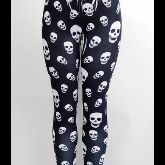 2XL Skull Leggings