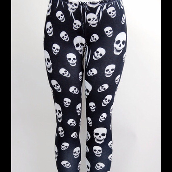 XL Skull Leggings