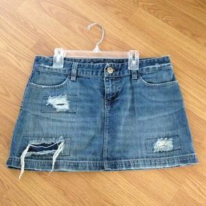 Denim skirt