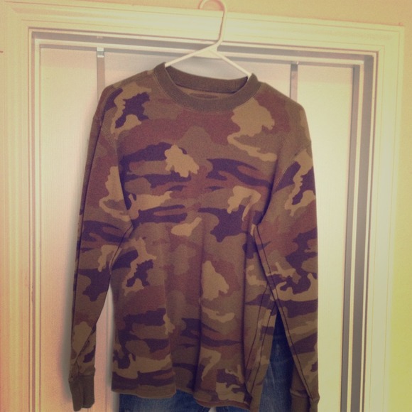 Camo shirt thermal from Old Navy