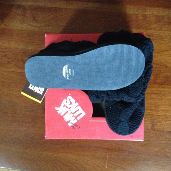 Sweater style shoes/slippers
