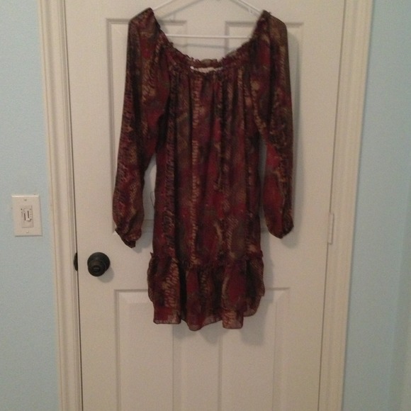 Brand new American Rag Chiffon dress