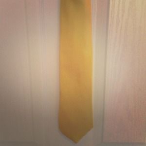 Yellow tie