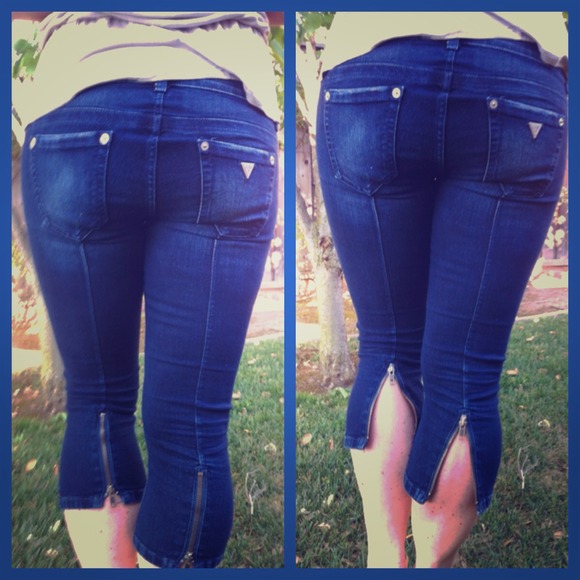Guess Skinny Denim Capris