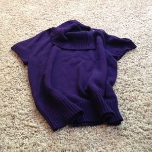 purple dressy sweater
