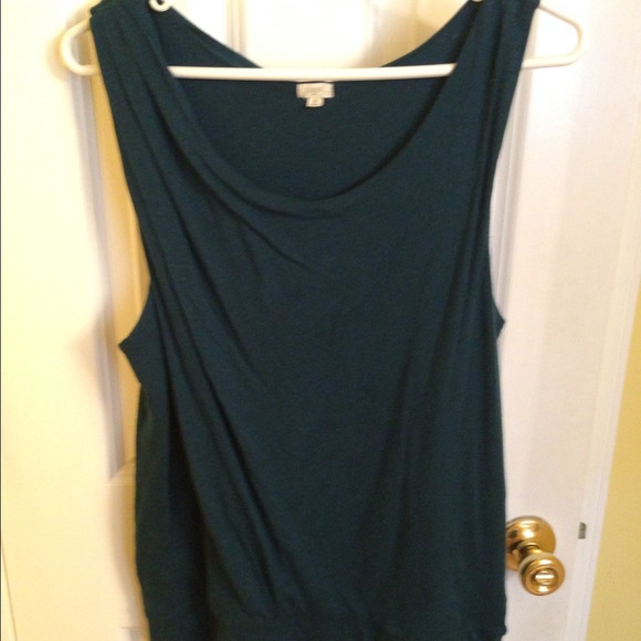 J. Crew Teal Top