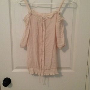 Cream shirt